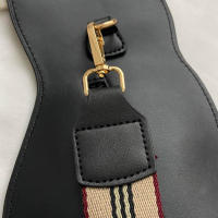 Bolso Bandolera De Cuero PU Negro Con Estampado De Gato Mujer Estilo Coreano Con Correa Ancha Bolso De Pecho Para Mujer Moda - details 14