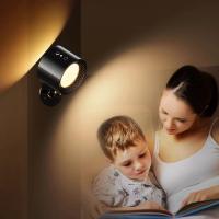 Lámpara De Pared Inalámbrica Recargable Con Control Remoto Y Táctil LED Potenciada Por Batería Con Carga Por USB Para Interiores - details 4