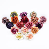 Rozas De Rosas Artificiales De 4CM Para Bodas Y Decoración Navideña 10/30 Piezas Accesorios De Boda Adornos Para El Hogar Y Scrapbooking - details 0