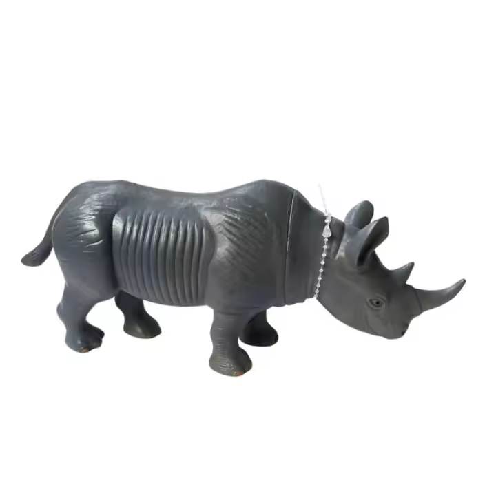Figura animal de rinoceronte Rinconón 30cm NHT01005sNHT01092 Valuvic - 1