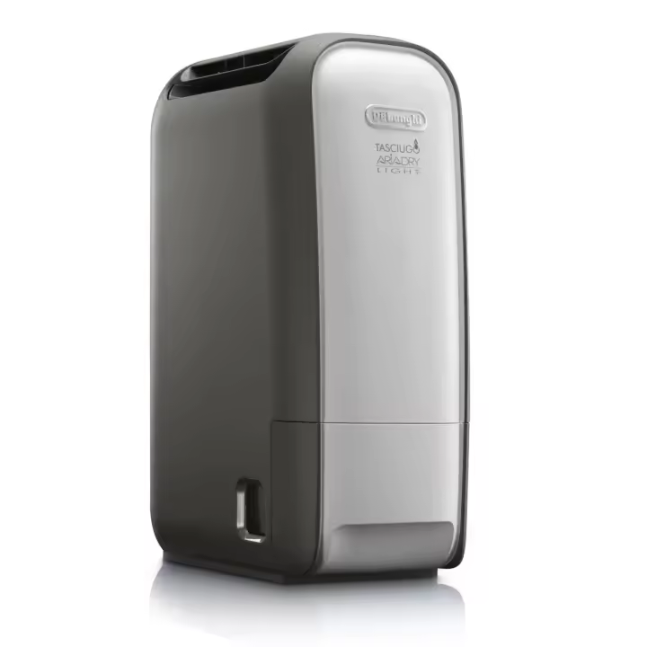 Delonghi - Deshumidificador Portátil y Silencioso. Mejora la calidad del aire en interiores de manera eficiente. Modelo DNS80 Negro - 1