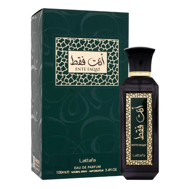 Perfume árabe unisex Ente Faqat Lattafa 100ml,Fragancia femenina y masculina especiada, duradera, única ,Perfume de hombre y de mujer oriental NOVEDAD - 1