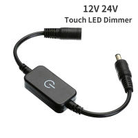 Interruptor De Control De Brillo Para Tiras LED DC 12V 24V Compatible Con 5050 3528 2835 Colores Singulares Touch Dimmer - details 3