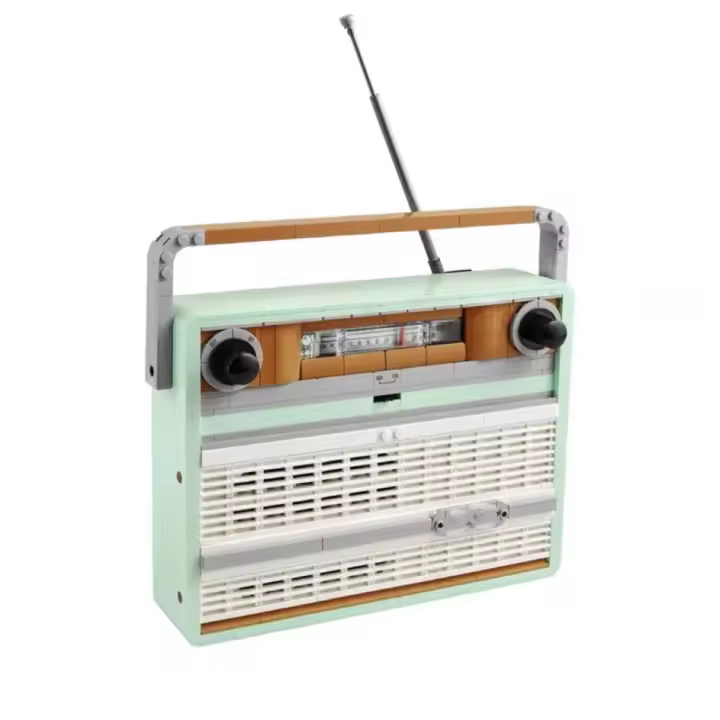 Set De Bloques De Construcción Retro De Transistor De Los Años 1970 Para Niños 906 Piezas Juguete Creativo Para Niños De 6 a 12 Años - 1