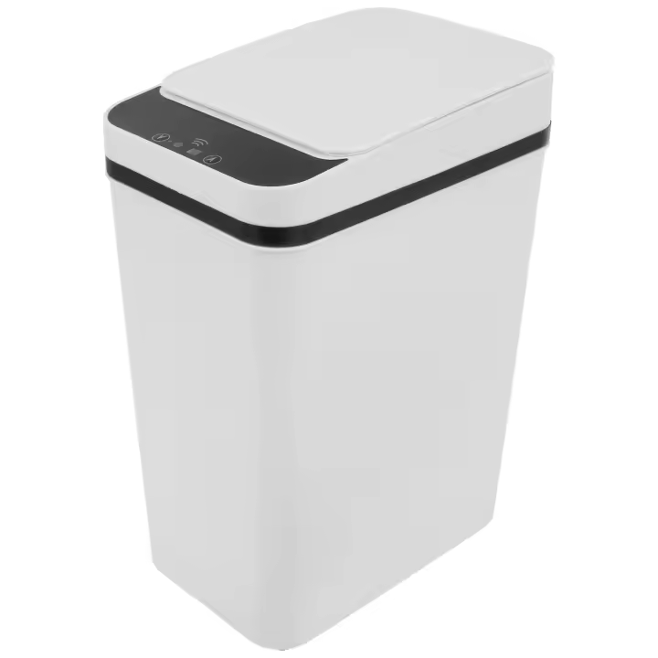 Basurero Automático Sensor Infrarrojo 12L Toque Sin Contacto Para Cocina Y Baño Impermeable Recipiente De Basura Inteligente - 1