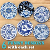 Juego De 6 Coasters De Mariposa 5D DIY Antideslizantes Resistente Al Calor Decoración Moderna Para El Hogar Y Regalos - details 2