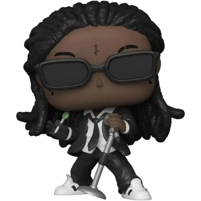 Figura Funko Pop! Rocks Lil Wayne Modelo 245 | 57235 Edición Exclusiva -  Original - Figuras Miniaturas Coleccionables Para Exhibición - Idea De Regalo - Mercancía Oficial - Juguetes Para Niños Y Adultos - 1