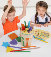 Juguete Educativo De Madera 3 En 1 Para Niños Juego De Alineación Sensorial Montessori Aprendizaje En La Guardería - details 15