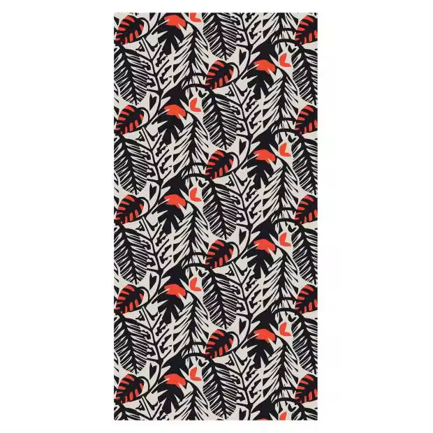 Toalla Baggy Hojas, De Playa y Ducha, 75x150 cm, Sun city - Kiglam - 1