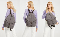 Mochila Vintage de Gran Capacidad para Mujer, Bolsa de Lona Antirrobo, Mochila Informal para Trabajo, Viajes Diarios - details 1