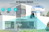 Cámara IP WiFi Exterior Solar Panel Batería Potenciada Vigilancia De Seguridad 1080P HD CCTV Video Con Detección De Humano iCSee - details 5