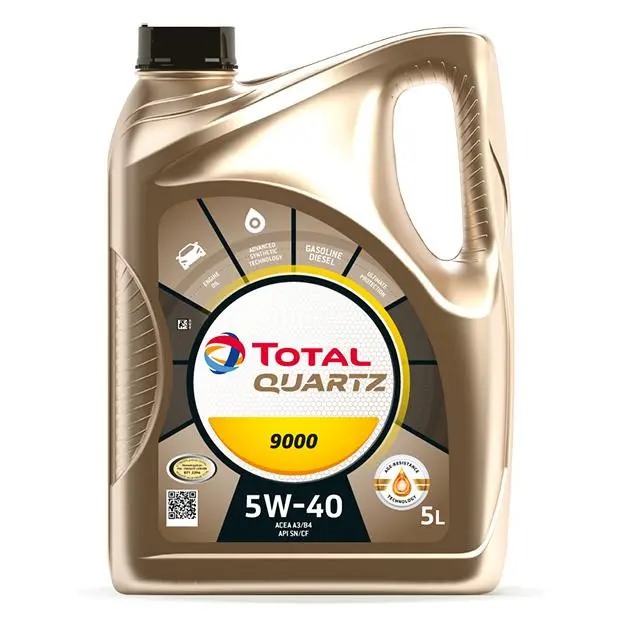 Aceite Motor Total Quartz 9000 5W40 5L - Protección Avanzada - 1