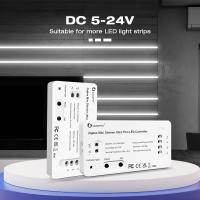 Tira De Luz LED COB Zigbee 12V Flexible Y Dimmable 5m 10m 3000K 4000K 6500K Calor Blanco Para Decoración De Habitaciones Compatible Con Alexa Asistente Doméstico - details 0