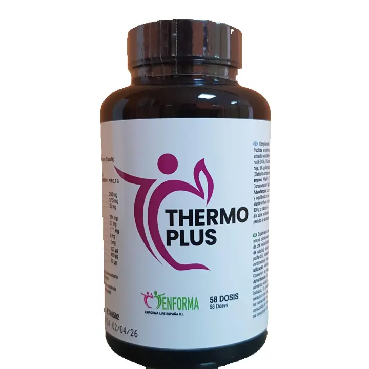 Thermoplus  Enforma Life- Bebida termogénica concentrado de hierbas a base de te negro te verde,malva, hibisco y cardamomo - 1