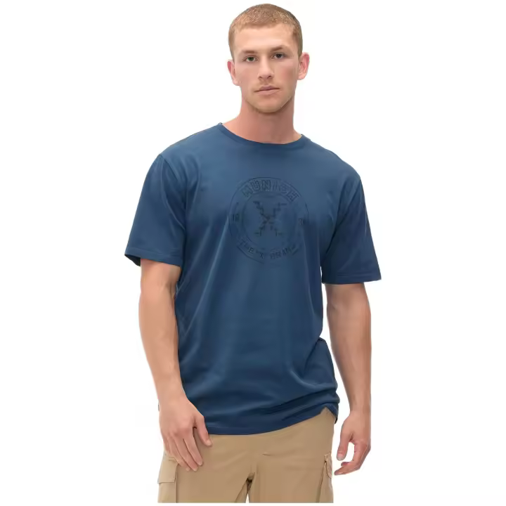 Camiseta de Manga Corta Munich  para hombre en color azul - 1