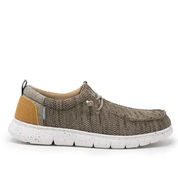 Zapatillas lona hombre KLE 251704 CAMEL ZAPATO CABALLERO TEXTIL CAMEL 35661 25V - 1