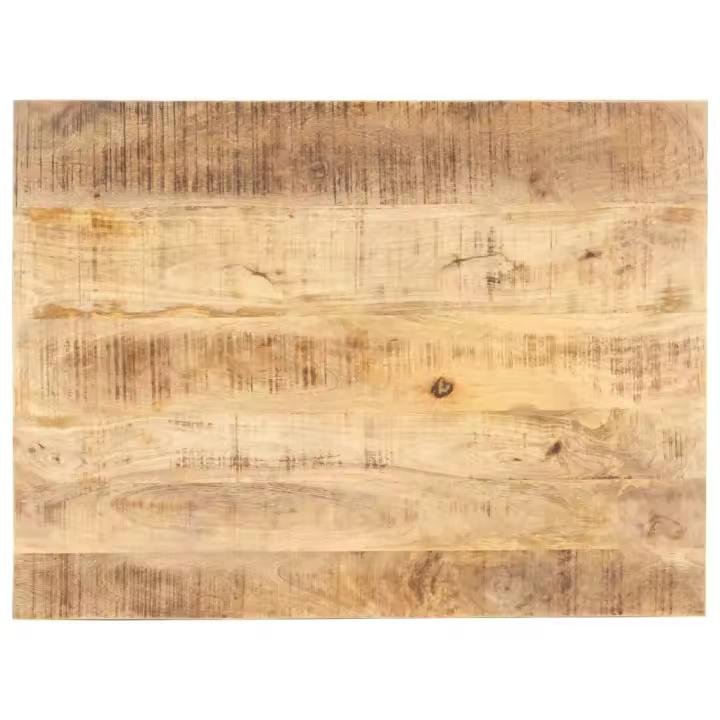 vidaXL Superficie de mesa madera maciza de mango 15-16 mm 90x70 cm - 1