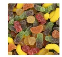 VIDAL Cocktail Mix 1Kg aprox 375 uds Mix con azucar de plátano, piña, fresa, naranja, cola, cereza.Sabor a Plátano, piña, narnja, cola y cereza. sin gluten  sin grasa sabor original Vidal garantizado - details 0