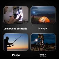 Linterna LED De Alta Potencia Con 4 Modos De Luz Recargable Rápido Aleación De Aluminio Zoomable Antigolpes Ultra Brillante Para Emergencias - details 13