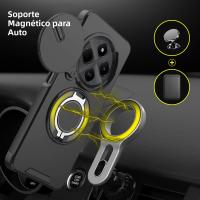 Funda De Teléfono Con Soporte Magnético De 360 Grados Para Redmi 14C Con Protección De Cámara Y Anillo Resistente a Arañazos Y Huellas - details 5