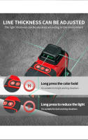 Nivel De Láser Verde Milwaukee 16 Líneas 4D Auto Nivelado 360 Grados Horizontal Y Vertical Super Potente Para Construcción Sin Cable - details 3