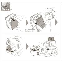 Carrete para cámaras instantáneas Fujifilm Instax Mini, 20 Hojas, impresión instantánea para Fujifilm Instax Mini 7s/8/25/70/90/9/11 - details 3