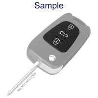 Ociodual Botonera para Carcasa Llave de Mando 3 Botones Negro Compatible con Hyundai y Kia - details 6