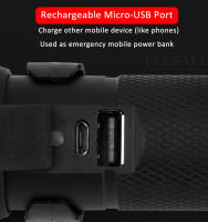 Linterna Táctica Multifuncional USB Recargable Solar Para Supervivencia Al Aire Libre Con 10 Funciones Rompe Vidrio De Emergencia Torcha Para Camping Y Coche - details 13