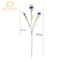 1pc Girasol Artificiales De Seda 3 Cabezas Guirnalda De Navidad Para Decoración De Hogar Y Boda Adorno De Vaso De Flores - details 3