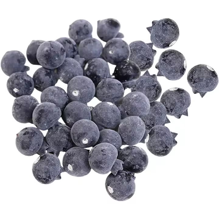 50 Pcs Modelos De Arándanos Azul Simulación Frutas Artificiales Decorativas Falso Poliéster Para Adornar Escenas Y Tiendas De Frutas - 1