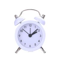 Reloj De Alarma De Doble Campana Para Luchar Contra Los Durmientes Fuertes Operado Por Batería Estilo Moderno Para Decoración De Dormitorio Y Hogar - details 3