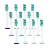Cabezas De Cepillo De Dientes Eléctricos En Lote Para Modelo PH HX3 H-X6930 H-X6730 Sonicare RS910 RS930 H-X678 Adultos Plástico - details 0