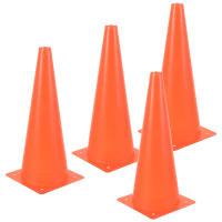 4 Pcs Conos De Seguridad Para Fútbol Y Deportes Entrenamiento De Conos De Tráfico LDPE Suministros De Obstáculos De Vehículos - details 7