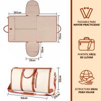 RELAXTY Bolsa Portatrajes de Viaje - Bolsa Portatrajes Plegable para Viajes 2 en 1 - Convertible en Maleta - details 4