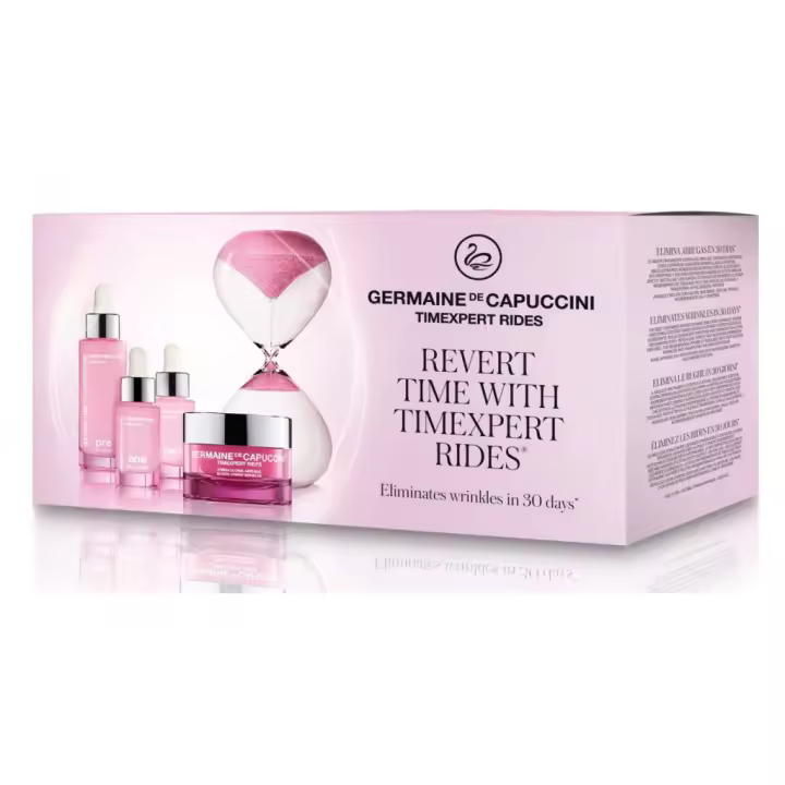 Germaine de Capuccini Age Cure Timexpert Rides Soft Pack 390006 Pack antiedad intensivo que combina Cura Crono-Programada Age Cure con la Crema Global Arrugas Soft para exfoliar, rellenar arrugas y densificar la piel, mejorando la firmeza y hidratación en - 1