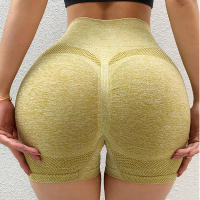Shorts Deportivos Para Mujer High Waist Push up Fitness Yoga Running Leggings De Nylon Spandex Transpirables Y Secado Rápido - details 7