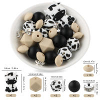 Nuevos Bolas De Silicona De Vaca Yak Para Creación De Joyería Kit De Bolas Redondas Y Lentiles Para Pulseras Llaveros Collares Accesorios DIY - details 10