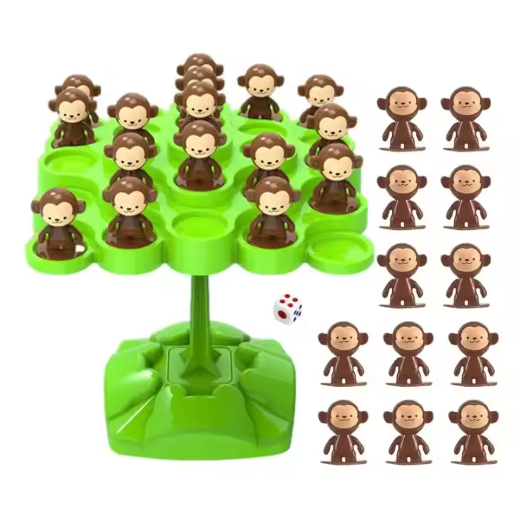 Juguete Educativo Creativo De Equilibrio En Arbol Monkeys Digitales Escala De Equilibrio Juego De Tablero Matemático Montessori Para Niños Aprendizaje Juguetes - 1