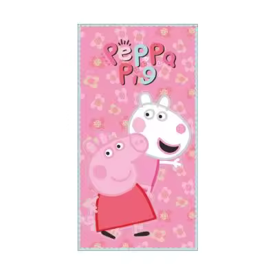 Bimba Pimba Toalla Peppa Pig 3 70x140cm 100% poliéster - 1