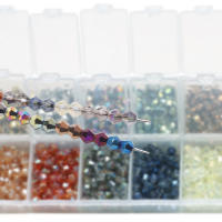 Cristal Checo 4MM Abalorios Facetados Para DIY Joyería De Pulsera Collar Y Aretes Caja Con 1400 Piezas Por Pieza - details 2