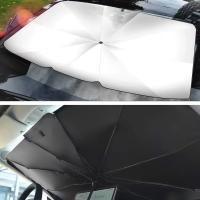 Parasol Coche Delantero, Parasol Plegable Coche con Anti UV Rayos,Sombrilla Paraguas del Coche para Lunas Delanteras, Parasol para Parabrisas de los Coche para Mayoría de Coches, SUV, Camiones - details 2