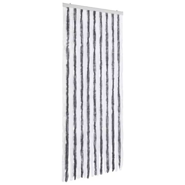 vidaXL Cortina Mosquitera Chenilla 56x200 cm Extraíble Puerto Color Azul,  Beige,  beige y marrón claro y mas - 1