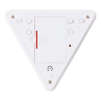 Reloj De Alarma Digital LED Con Termómetro Y Luz Nocturna Para Habitación De Niños Estudiante Despertador Con Forma De Triángulo Tamaño Compacto - details 5