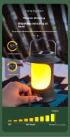 Lámpara De Camping Portátil LED Con Modos De Iluminación Frío Y Caliente 3 Modos De Iluminación Luz De Campamento Para Excursionismo Escalada Y Acampar En Tienda - details 15
