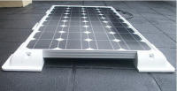 Kit De Soporte Para Panel Solar De Techo De Caravana Camper Barco Yate Motorhome En ABS Uso Industrial Montaje Estándar - details 11
