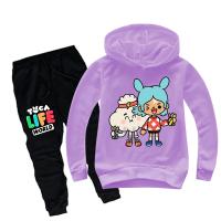 Conjunto De Sudadera Y Pantalones Toca Boca Life World Para Niños Y Niñas 2 Piezas Estilo Deportivo Cálido Y Cómodo Para Edad 3-13 Años Ropa Infantil - details 6