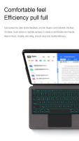Funda Inteligente Con Teclado Táctil Backlight Para Lenovo XiaoXin Pad pro 11.2" P11 pro Gen 2 TB-132FU Tableta 2022 Cubierta Automática - details 4