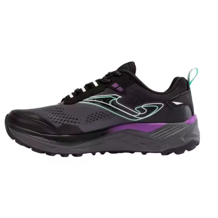 Zapatillas Joma Tundra 2401 Negro Violeta Ve Tktuls2401 Running Trail - 1