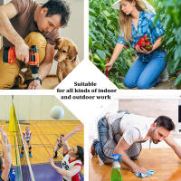 1Par De Protecciones Para Codos Y Rodillas Anti-Derrapantes Para Jardinería Trabajo De Construcción Deportes Espuma EVA Gruesa Soporte De Colisión - details 10