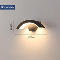 Lámpara De Pared Exterior Impermeable IP65 Con Sensor De Movimiento Radar Iluminación Exterior Para Porche Balcón Jardín Vestíbulo Luz Moderna LED Sin Ajuste Dimmer - details 21